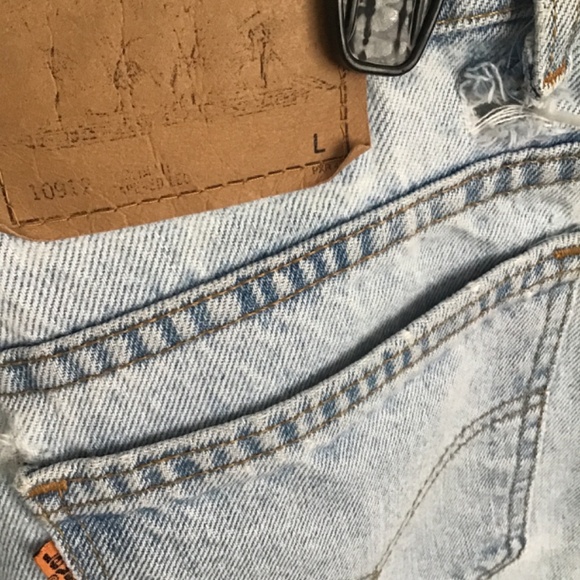 usa 1995 🇺🇸orange tab highest waist vintage levis - Picture 9 of 13